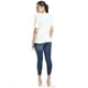 thumbnail image 3 of Blusa cruzada con botones Roman Fashion /Juvenil, 8074 (Blanco) blanco M, 3 of 5