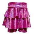 thumbnail image 5 of Kogui Baby Shorts Girls Dance Shorts High Waisted Dance Shorts Comfy Workout Gymnastics Shorts 4T 5T (Hot Pink,4-5 Years), 5 of 6