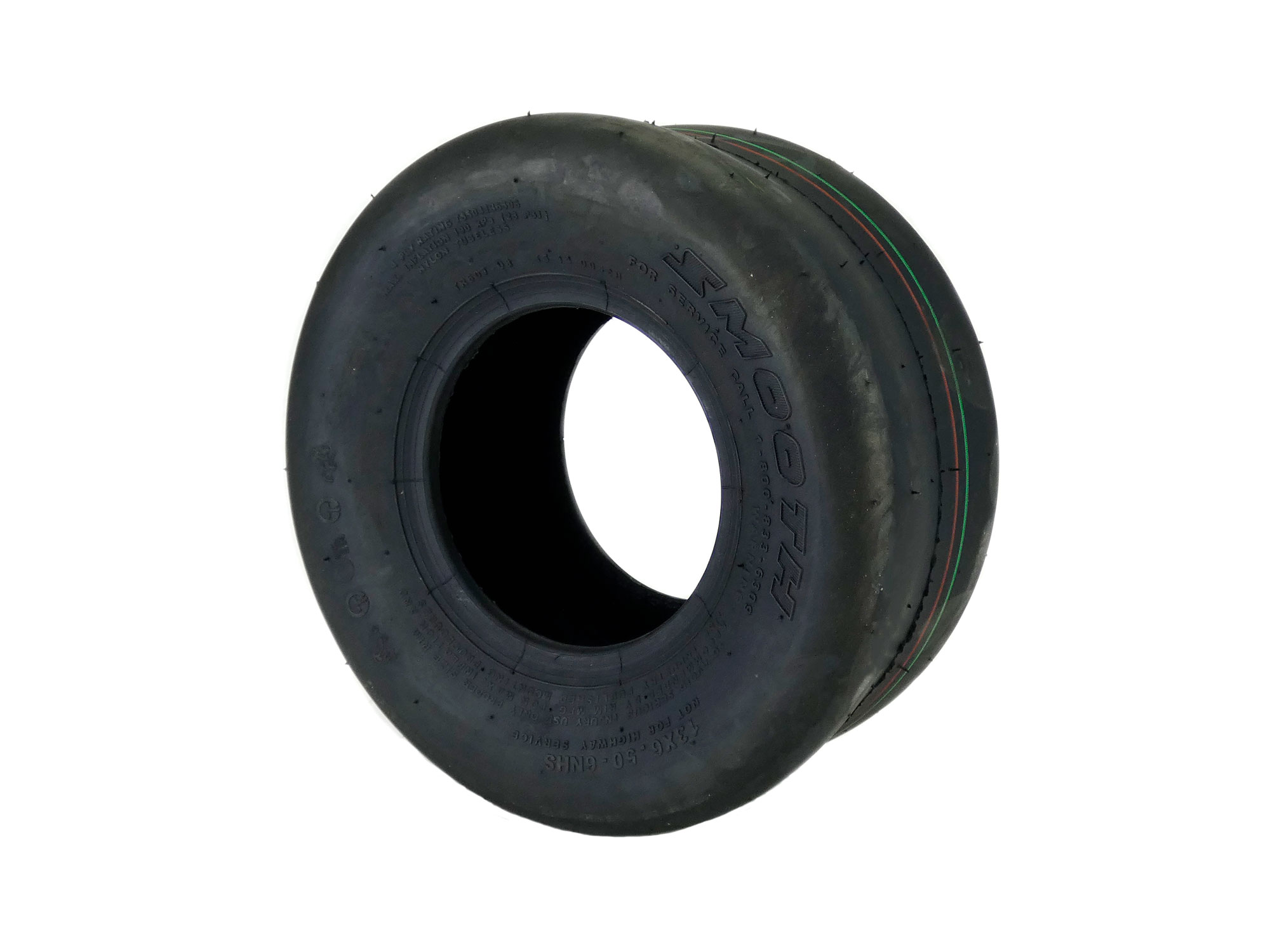 (1) 13x6.506 4 Ply Smooth Tire