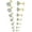 Gold, variant on 7 Pairs Round Cubic Zirconia Earring 316L Stainless Steel Stud Earrings Flat Back Stud Earrings for Women Men, Silver