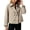 Beige, variant on QQZ Relaxed Cropped Double Breasted Trench Jacket Women, Lightweight Cardigans For Women Trendy, Fall Travel Business Casual Commute Street Daily Outfits
