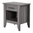 thumbnail image 2 of Glory Furniture Lennox 1 Drawer Nightstand in Gray, 2 of 6