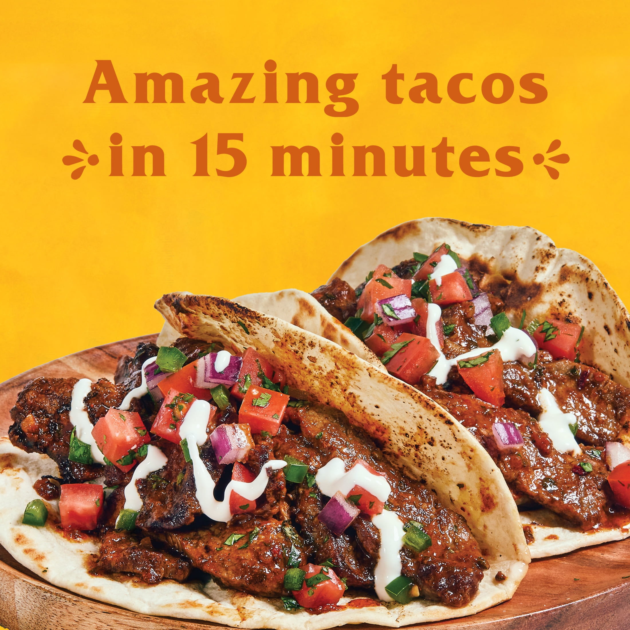 (2 pack) Cholula Chili Garlic Taco - Mild Recipe Mix, 1.0 oz Packet