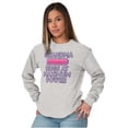 thumbnail image 4 of Grandma Hugs Cute Gigi Nana Gram Women Plus Size Long Sleeve Graphic Tee Brisco Brands 2X, 4 of 5