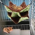 thumbnail image 2 of Pet Hammock, Colorful Fine Workmanship Hamster Hammock, -Looking Sugar Gilder For Hamster Green, 2 of 8