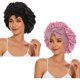 thumbnail image 1 of wonima11 Satin Silk Bonnet Hair Beanies for Sleeping Jumbo Sleep Cap, Black Wrap for Women Curly Hair, Double Layer Bonnet with Tie Band, 1 of 1