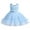 Light Blue, variant on IBTOM CASTLE Toddler Flower Girls Tulle Dress Sleeveless Princess Tutu Dress Birthday Party Wedding Pageant Gown 1-2 Years Pink
