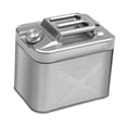 thumbnail image 1 of Tanque de almacenamiento de agua de emergencia, jarra de combustible de acero inoxidable resistente para exteriores 20 litros, 1 of 8