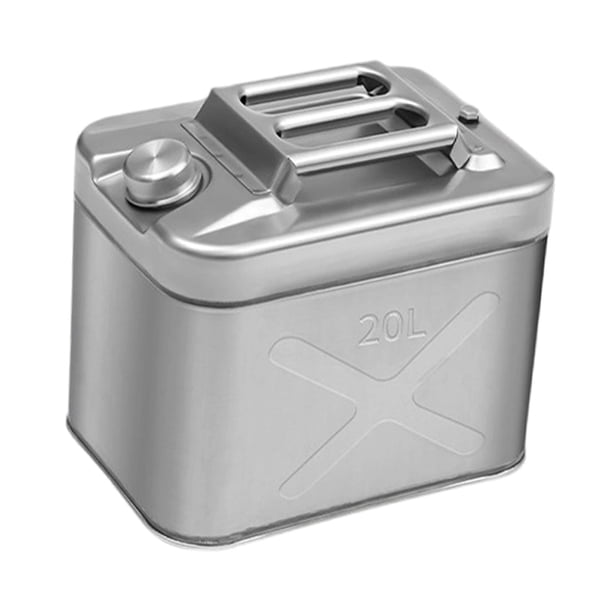 Contenedor de almacenamiento de agua Lata de almacenamiento de agua, portátil de alta resistencia, gran capacidad para 20 litros