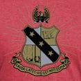 thumbnail image 3 of CafePress - Alpha Sigma Phi Coat Of Arms T Shirt - Mens Tri-blend T-Shirt, 3 of 4