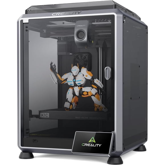Impresora 3D Creality K1C con nivelación automática de 220 x 220 x 250 mm con cámara AI