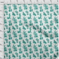 thumbnail image 4 of oneOone Cotton Silk White Fabric Cactus Sewing Fabric By The Yard Printed Diy Clothing Sewing Supplies 42 Inch Wide, 4 of 5