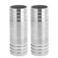 thumbnail image 1 of Conectores de manguera Barb de Unique Bargains para aire, agua, aceite, gas, combustible de 1.5" de longitud 3.9" de acero inoxidable 304 2 piezas, 1 of 6
