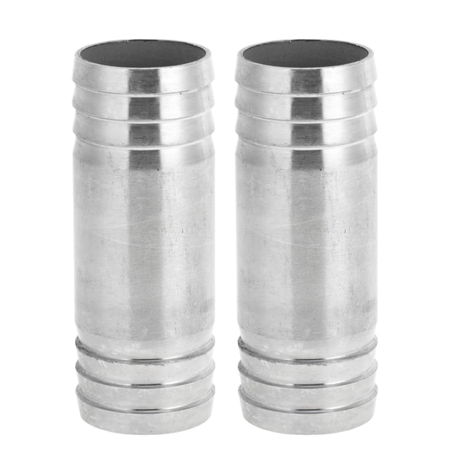 Conectores de manguera Barb de Unique Bargains para aire, agua, aceite, gas, combustible de 1.5" de longitud 3.9" de acero inoxidable 304 2 piezas