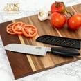 Thyme & Table High Carbon Stainless Steel Kitchen 7" Santoku Knife