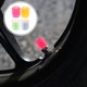 thumbnail image 1 of SWETRACE 24Ud Cubiertas Fluorescentes Para Válvulas De Neumáticos Fáciles De Instalar Para Autos Y Bicicletas, 1 of 6