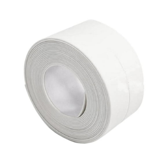 2Pack Self-Adhesive Bath Sealant Strip Flexible Waterproof Caulk Seal Tape AU ST N6H1