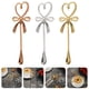 thumbnail image 2 of 3 cucharas de café de acero inoxidable, pequeñas cucharas de postre., 2 of 5