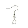 thumbnail image 5 of 20 Joyas de Bronce Pendiente Gancho Alambre Francés Sunnimix Blanco Plateado, 5 of 5