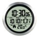 thumbnail image 4 of Reloj de pared digital para baño de 14,6 cm con ventosa, reloj de cocina, calendario mensual. Marco de aluminio, 4 of 9