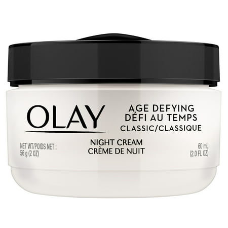 Olay Age Defying Classic Night Cream, Face Moisturizer 2.0 (Best Age Defying Night Cream)