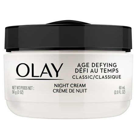 Olay Age Defying Classic Night Cream, Face Moisturizer 2.0 (Best Night Cream For Aging)