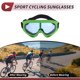 thumbnail image 3 of Gafas de conducción de motocicleta Unique Bargains, gafas de ciclismo de lente azul y marco verde, 3 of 6