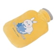 thumbnail image 3 of Botella de Agua Caliente de Goma, Reducción Multifuncional de Dolor en Espesamiento de la Bolsa de Agua Caliente de 500 ml Compresión Caliente Con Cubierta de Lujo para artrits, 3 of 7