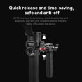 thumbnail image 2 of UURig R083 Multi-Form Gimbal Stabilizer Handle Foldable Hand Grip Extension Bracket with Cold Shoe Mounts, 2 of 8