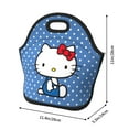 thumbnail image 7 of Hello Kitty Neoprene Lunch Bag, Insulated Lunch Bag for Women Men Lunch Box Container Bag Reusable Lunch Tote Bag for Office, Work, Beach, Travel, Picnic, 7 of 7