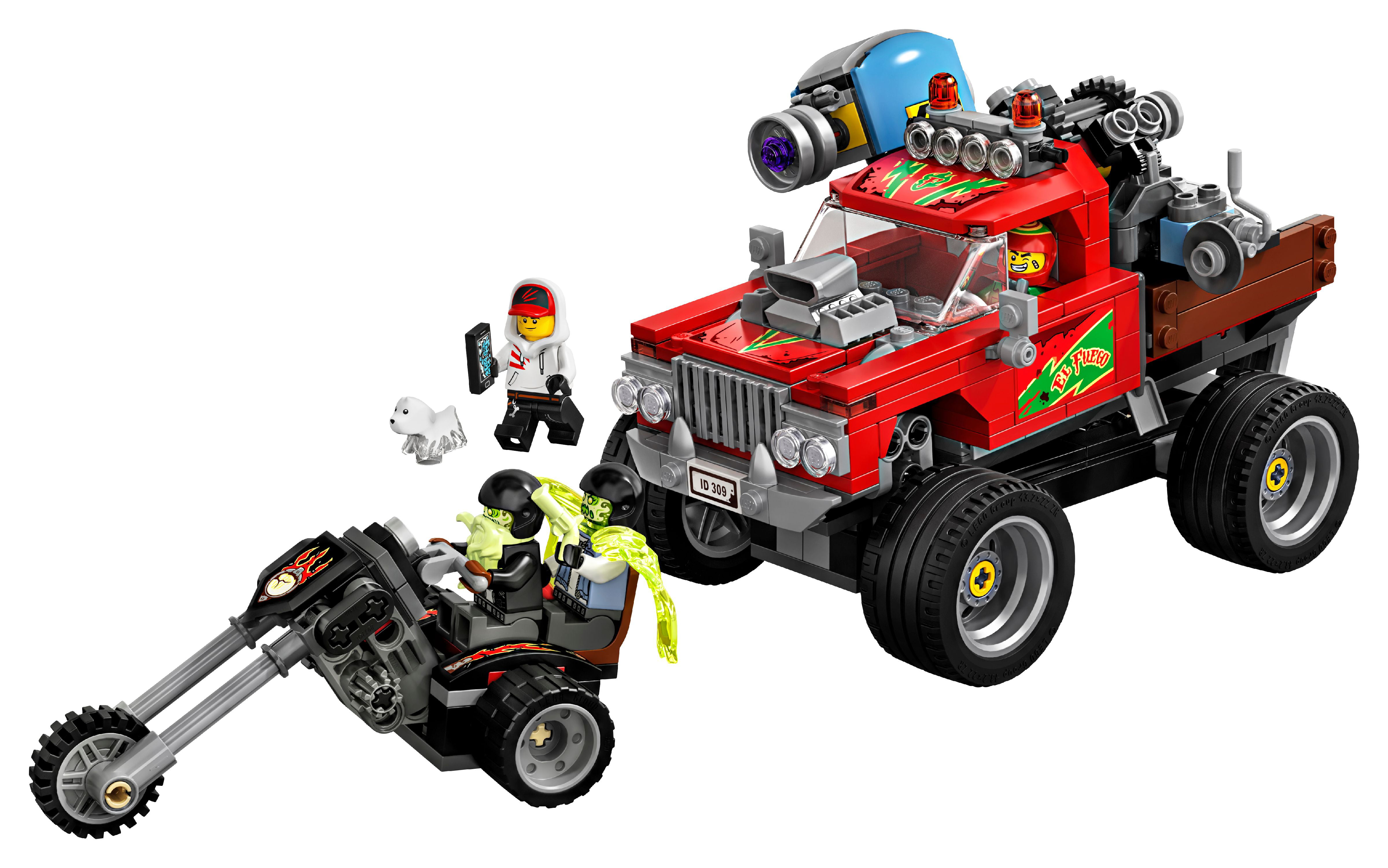 LEGO Hidden Side Reality (AR) El Fuego's Stunt Truck Set 70421 (428 Pieces) Walmart.com