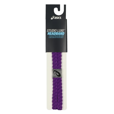- Asics Women's Studio Luxe Headband One Size Ultra Purple Magic