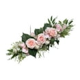 thumbnail image 2 of Arco de boda artificial, regalos de flores, arreglo floral de seda para boda Rosa claro, 2 of 9