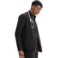 thumbnail image 3 of Cherokee Infinity GNR8 Men Scrubs Jacket Zip Front Plus Size IN350A, 3XL, Black, 3 of 7