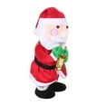 thumbnail image 5 of ABPWLY Toys Musical Dancing Singing Santa Claus Christmas Decoration Novelty Toy with Scarf 15x16x32cm Soft Plush Battery Operated Party Festive Gift for Kids Girl Toys, 5 of 6