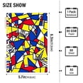 thumbnail image 2 of FORMRS 1-Subject Spiral Notebook 8" x 5" College Ruled 60 Refillable Sheet A5 Hard Cover, 2 Pack, Art Triangles, 2 of 7