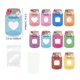 thumbnail image 3 of Pack of 50 Valentine's Day Gift Exchange Cards Interactive Party Props for Kids Classroom Hollow Valentine Cards Candy, 3 of 4