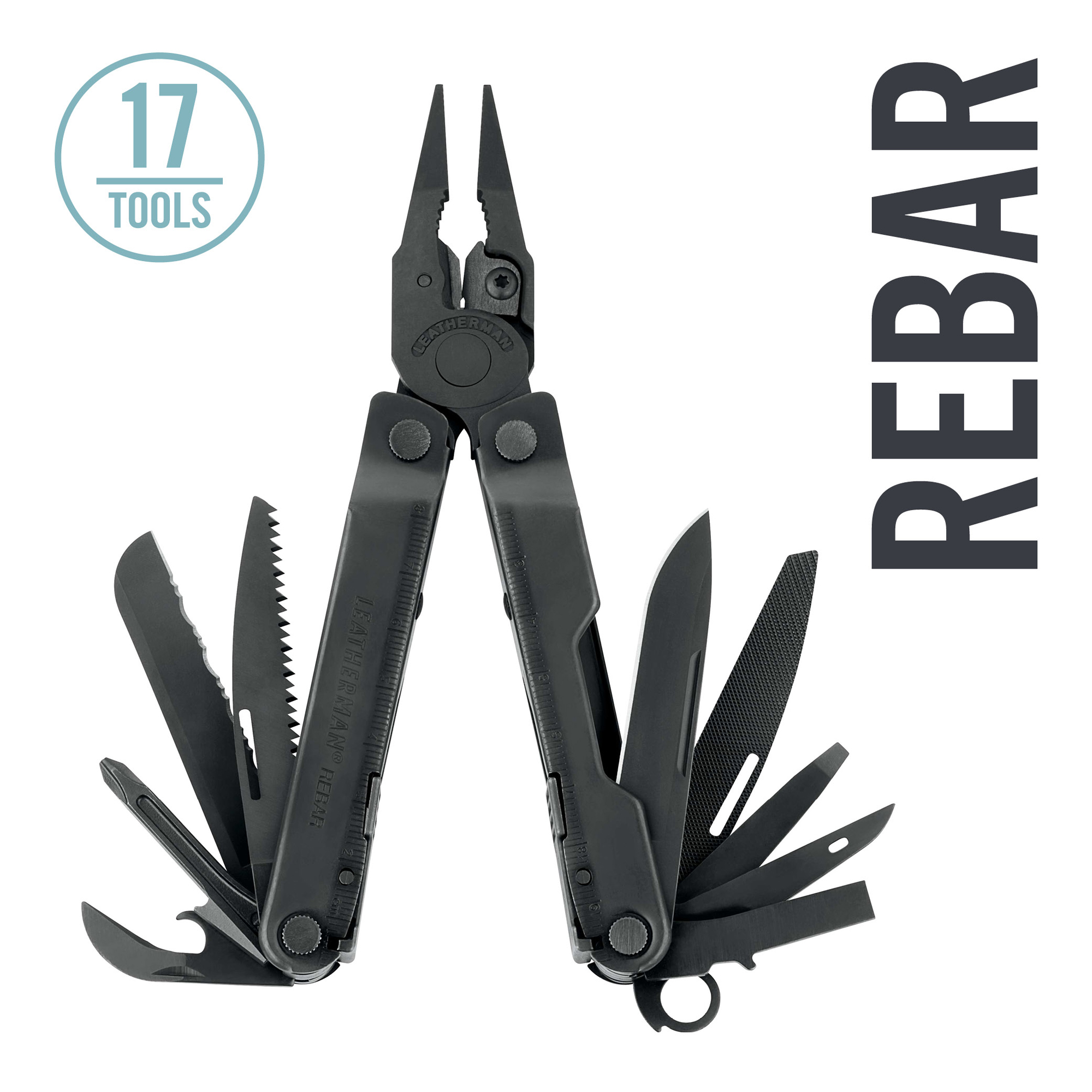 LEATHERMAN Rebar Multitool with Premium Replaceable Wire Cutters and