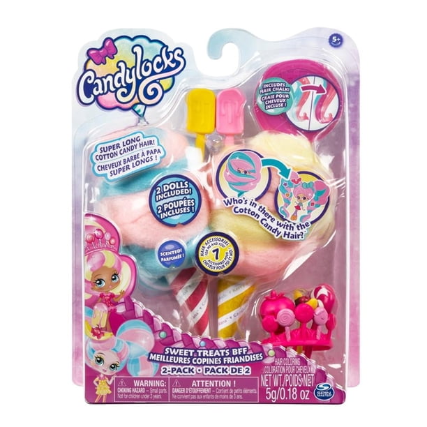 Muñecas Candylocks Mejores Amigas Dulces Rosita Morita con Fresabelita