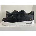 thumbnail image 1 of Ni&ke NIGEL SYLVESTER AIR FORCE 1 BY YOU ID SATIN VELOUR BLACK GOLD WHITE 11 (#33, 1 of 6
