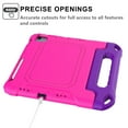 thumbnail image 5 of Kids Case for New iPad (A16) 11th Generation 11 inch 2025, iPad 10th Generation 10.9" 2022 - Durable Shockproof Handle Bumper Stand Cover with Built-in Screen Protector & Pencil Holder Tablet Case, 5 of 8