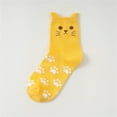 thumbnail image 5 of KCAHPAN Cute Animal Socks for Women with 3D Cats Ears and Paws Print Cotton Crew Socks Hosiery Gift for Parties or Daily Wear, 5 of 21