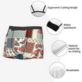 thumbnail image 6 of Junzan Patchwork In Country Style Mens Underwear Boxer Briefs For Men’s - X-Large, 6 of 9