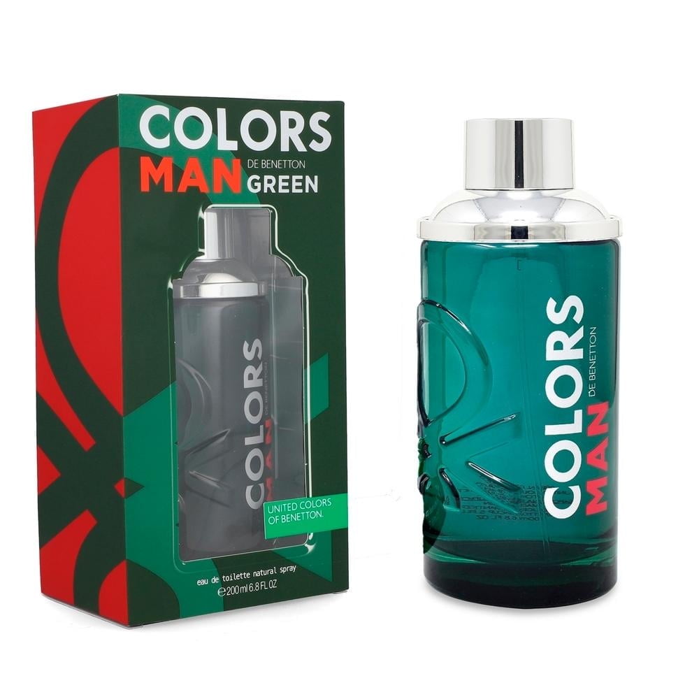 Loción caballero Benetton Colors Man Green 200Ml Edt Spray