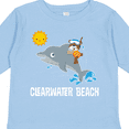 thumbnail image 4 of Inktastic Clearwater Beach Florida Vacation Boys or Girls Long Sleeve Toddler T-Shirt, 4 of 5