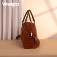 thumbnail image 3 of Wrangler Women Large Travel Duffel Bag Floral Print Weekender Handbag with Detachable Strap, Brown, 3 of 5