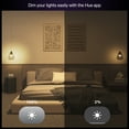 thumbnail image 5 of Philips Hue Essential White & Color Ambiance 60-Watt Equivalent (800lm) A19 General Purpose Light Bulb (Medium Base) 1-Pack, 5 of 8