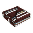 thumbnail image 3 of Wrangler Western Saddle Stripe Red Ultra Soft Plush Fleece Twin Blanket, 3 of 6