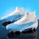thumbnail image 2 of Zapatos de fútbol para hombre, botines deportivos de entrenamiento de tobillo, botas de césped, tacos largos, ultraligeros, cómodos, de alta calidad, 2 of 5
