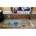 thumbnail image 2 of Carolines Treasures BB1603DDM Christmas Tree & Weimaraner Dish Drying Mat, 2 of 3